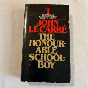 VTG‎ The Honourable Schoolboy 1980 Bantam Books John Le Carre PPB Spy Novel USA